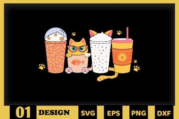 Cute Cat Coffee Cup