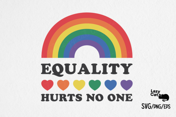 LGBTQ Pride Month Equality SVG Design