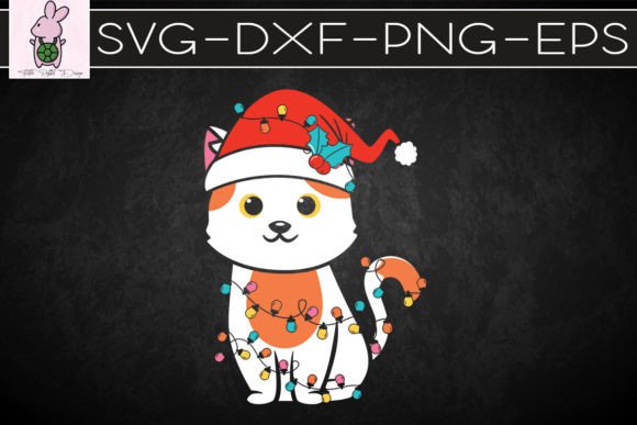 Santa Cat for Christmas Funny Gift