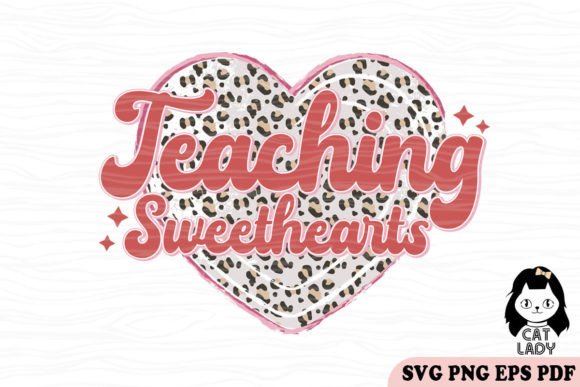 Teaching Sweethearts Valentine SVG PNG